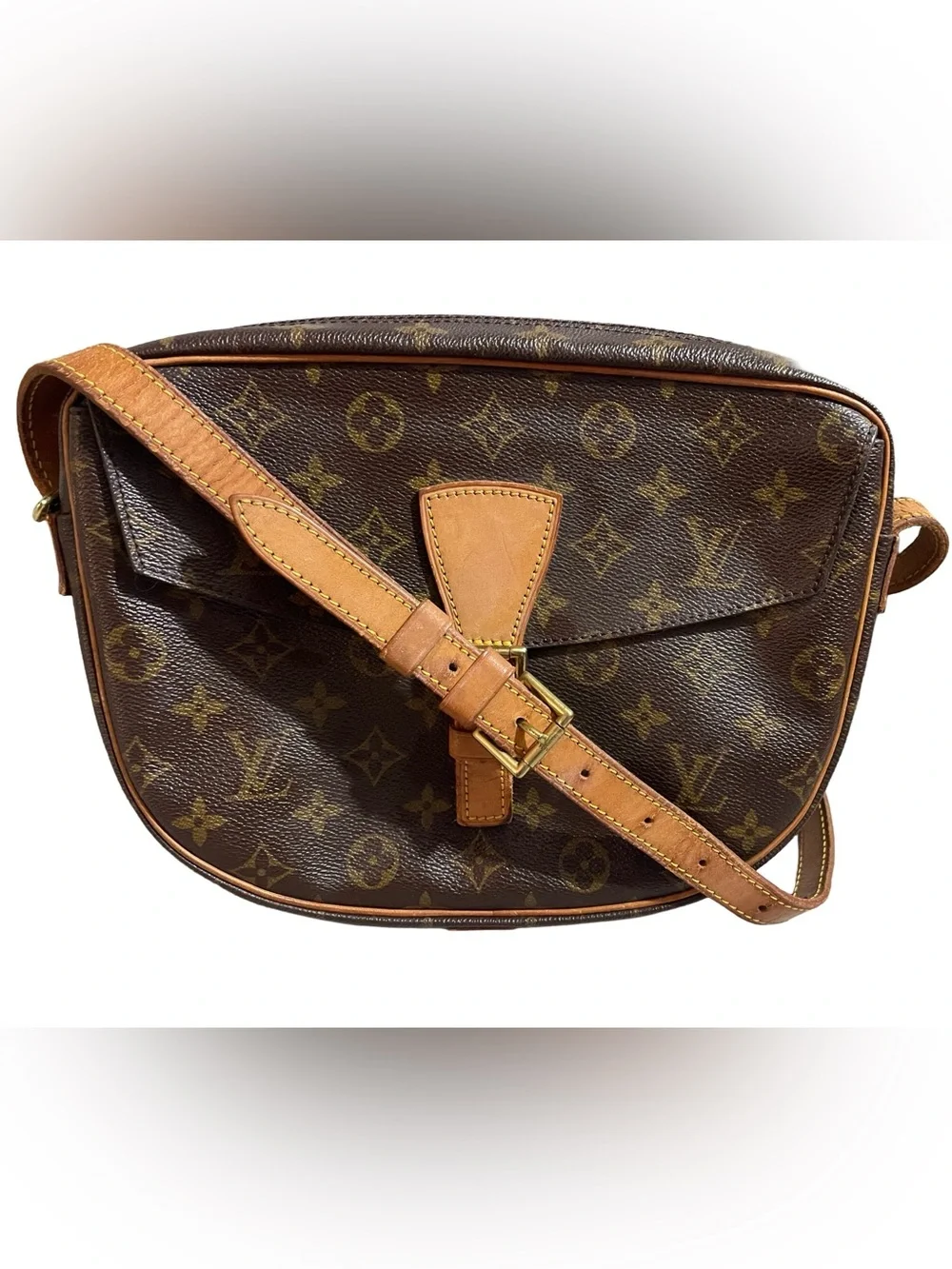 Louis Vuitton Vintage Jeune Fille Large Monogram Crossbody Bag Jeunefille GM